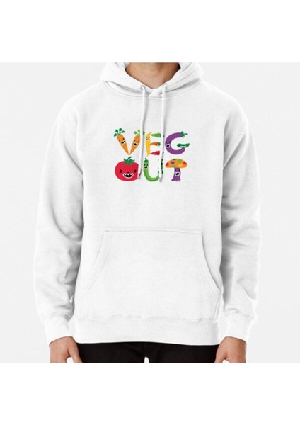 Veg Out - Maize Baskılı Sweatshirt