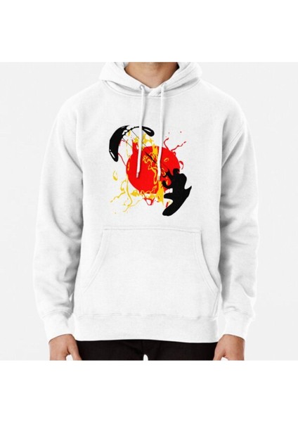 Kite Surfing Baskılı Sweatshirt