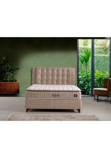 Nest Set 140X200 (Yatak+Baza+Başlık)