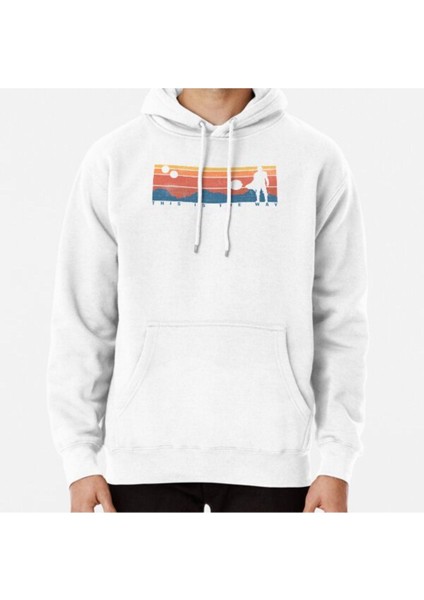 This Is The Way Retro Baskılı Sweatshirt