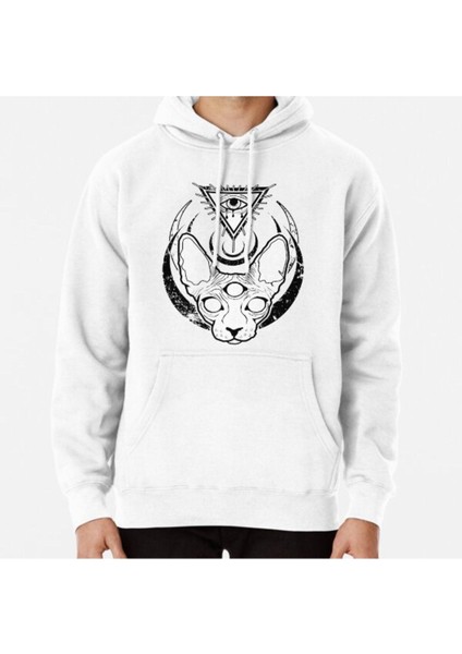 All Seeing Sphynx Baskılı Sweatshirt