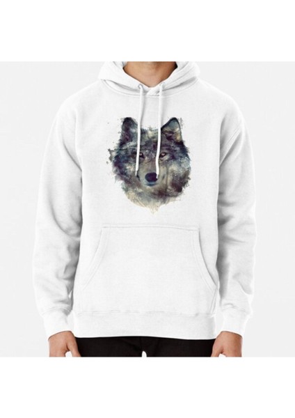 Wolf // Persevere Baskılı Sweatshirt