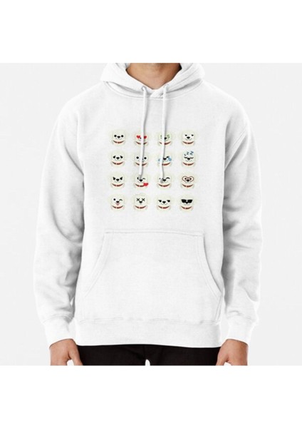 Labrador Emoji Baskılı Sweatshirt