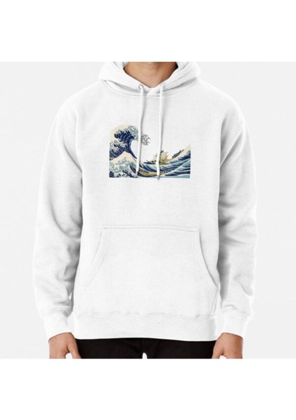 Going Merry Wave Baskılı Sweatshirt