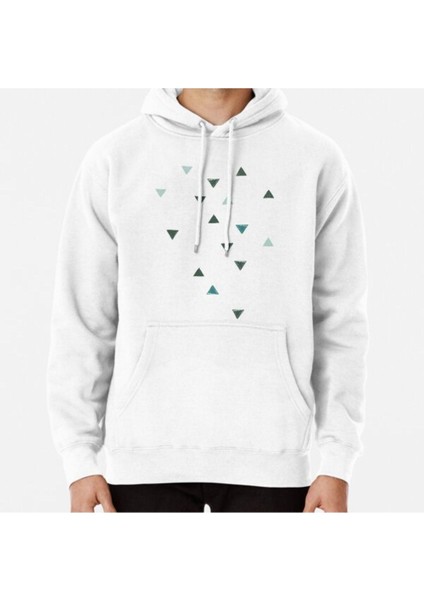 Down Up / Olive Green / Seaweed / Turquoise / Aqua Mint Baskılı Sweatshirt