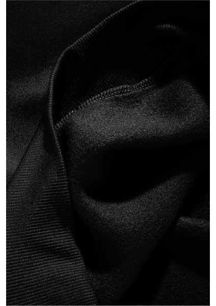 Koi Fish Asagi Variety - Small With Black Text Left Baskılı Sweatshirt
