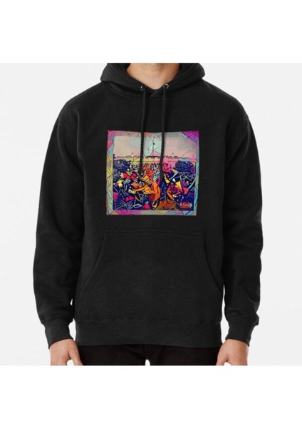 Abstract To Pimp A Butterfly Baskılı Sweatshirt