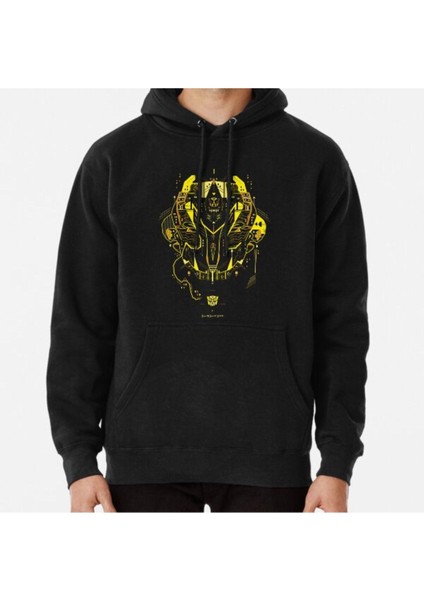 Bumblebee Baskılı Sweatshirt
