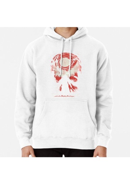 And So The Nightly Hunt Begins Baskılı Sweatshirt