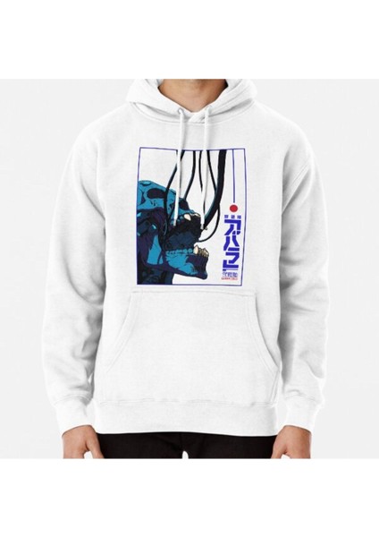Skull Cyberpunk Cyborg Vaporwave Urban Style Baskılı Sweatshirt