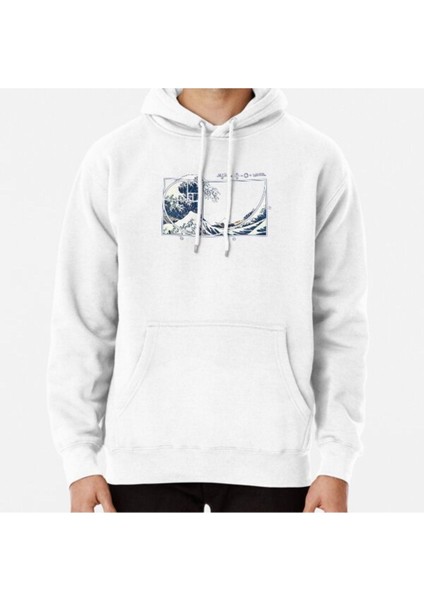 The Great Fibonacci Wave Baskılı Sweatshirt