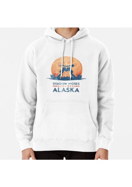 Shadow Moses Island Metal Gear Solid Baskılı Sweatshirt