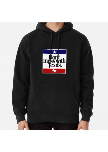 Don't Mess With Texas Christine Sydelko Baskılı Sweatshirt