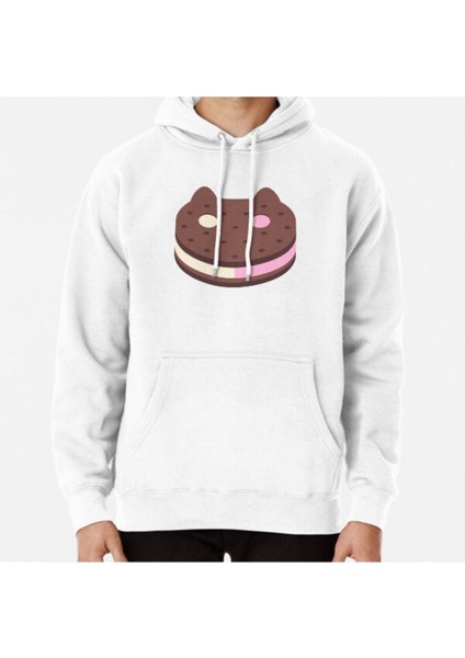 Cookie Cat Baskılı Sweatshirt