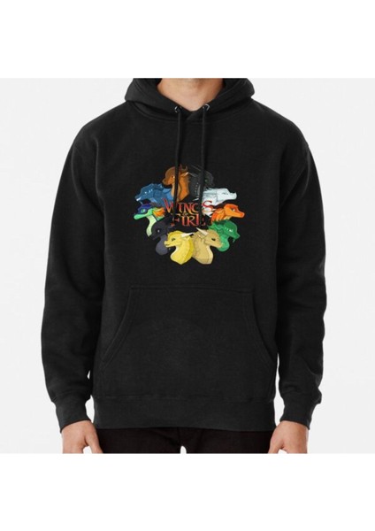 Wings Of Fire As Dved Characters Baskılı Sweatshirt
