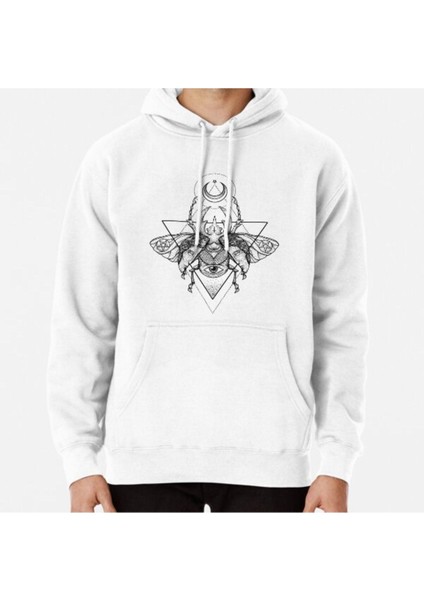 Occult Beetle Iı Baskılı Sweatshirt