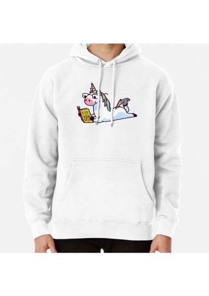 Unicorn Believe In Yourself Magically Fabulous Iı Baskılı Sweatshirt