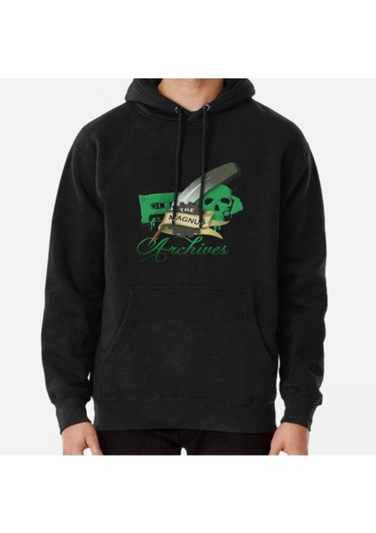 The Magnus Archives Logo Baskılı Sweatshirt