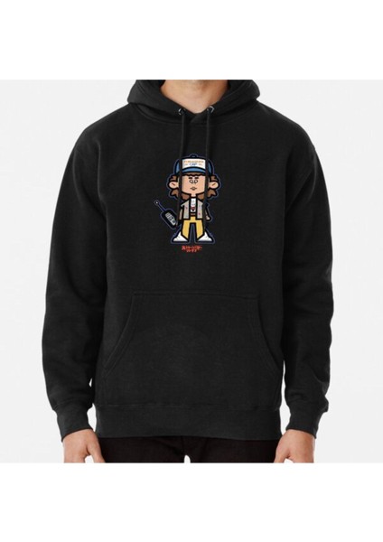 Dustin Henderson- Stranger Things Netflix Retro Design Baskılı Sweatshirt