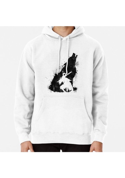 Abyss Warrior Versıon Black Baskılı Sweatshirt