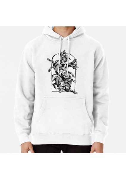 Cerberus Baskılı Sweatshirt