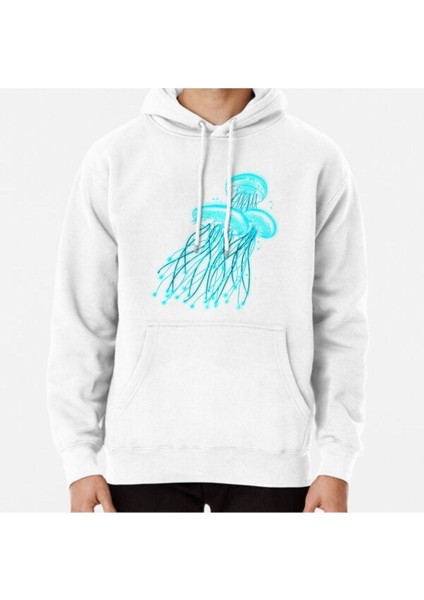 Jellyfish Baskılı Sweatshirt