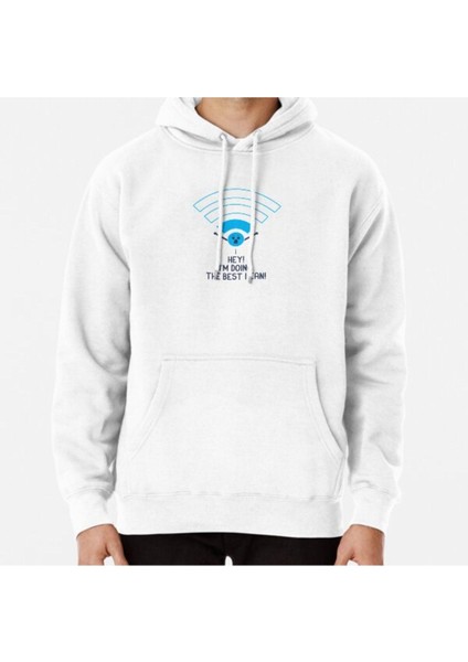 Angry Wifi Baskılı Sweatshirt