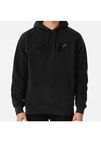 Dark Side Of Evolution Baskılı Sweatshirt