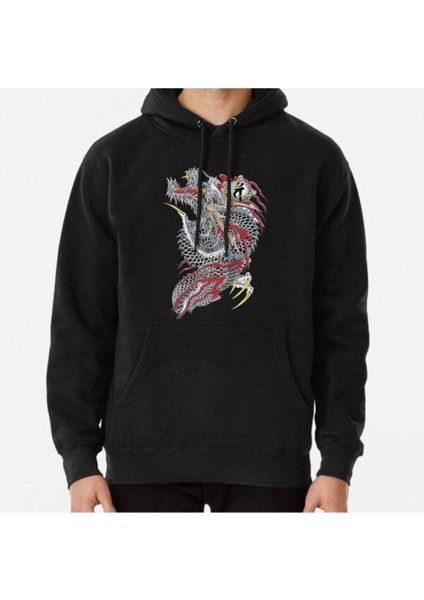 Yakuza Baskılı Sweatshirt