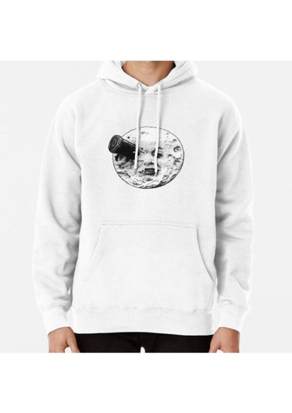 A Trip To The Moon (Le Voyage Dans La Lune) - Face Only Baskılı Sweatshirt