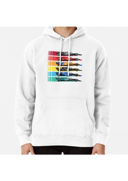 Formula Racing Cars 2023 Baskılı Sweatshirt