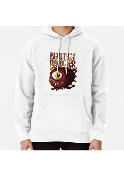 Beauty Is In The Eye Of The Beholder Baskılı Sweatshirt