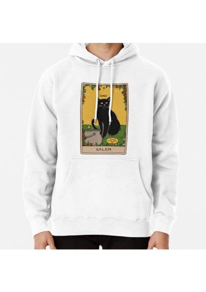 Salem Baskılı Sweatshirt