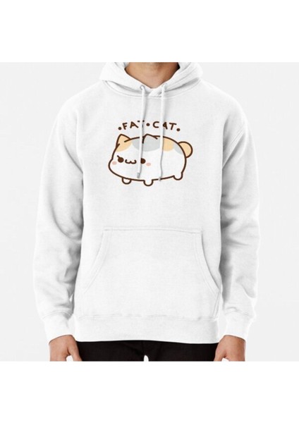 Fat Cat Baskılı Sweatshirt