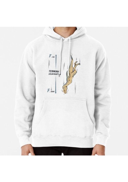 Terminal Velociraptor Baskılı Sweatshirt