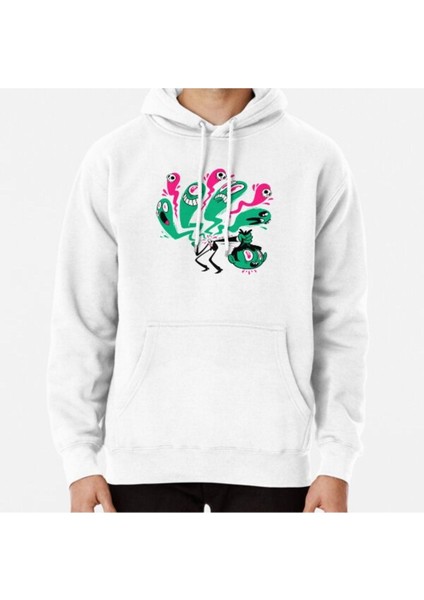 Monster Emotions Baskılı Sweatshirt