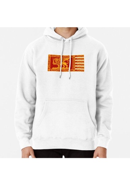 War Flag Of The Republic Of Venice Baskılı Sweatshirt