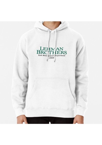 Lehman Brothers Risk Management 2008 Financial Crisis Intern Baskılı Sweatshirt