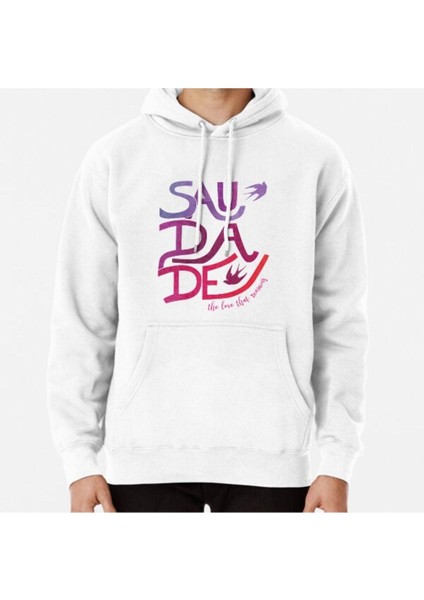 Saudade Baskılı Sweatshirt