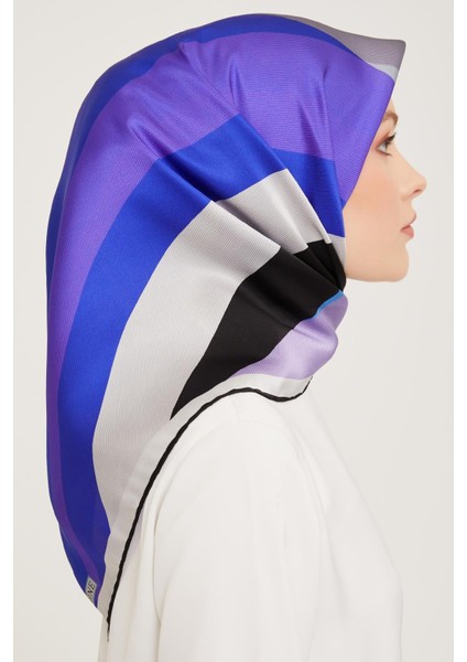 Nostalji Serisi Twill İpek Eşarp 9010-33NT