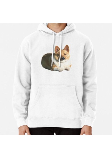 Doggo Stickers: Big Boy Baskılı Sweatshirt