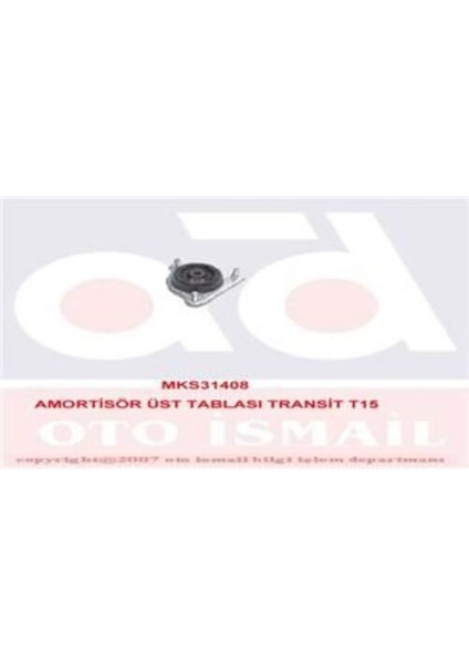 408 Amortisör Üst Takoz (Tablası) Transit V83 T12 T15 92-01 92VB3K155AD