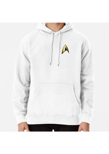 Starfleet Cat Baskılı Sweatshirt