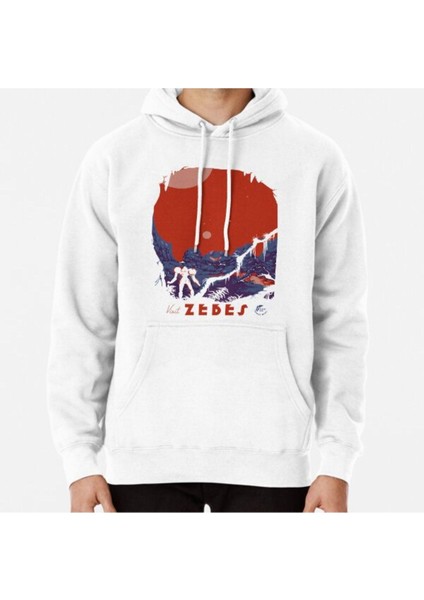 Visit Zebes Baskılı Sweatshirt