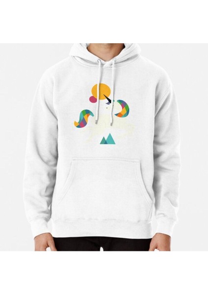 To Be A Unicorn Baskılı Sweatshirt