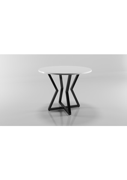 Yeta Model Demonte Kafe Masa Ayak Seti Siyah Metal Kafe Masa Ayağı