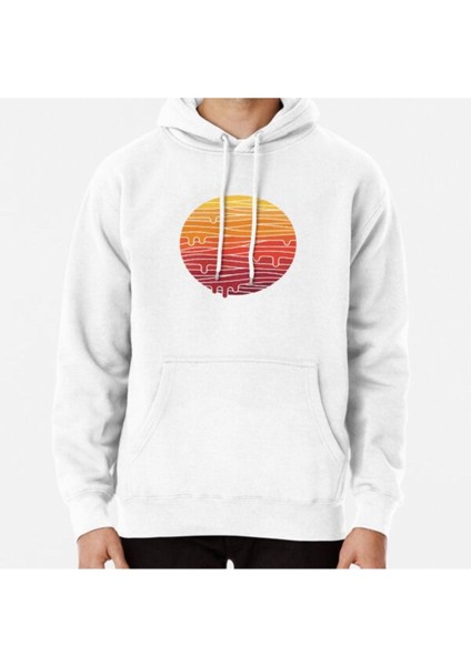 Heat Wave Baskılı Sweatshirt
