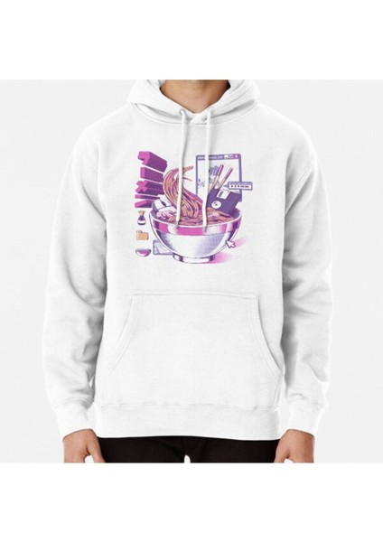 Web Ramen Baskılı Sweatshirt