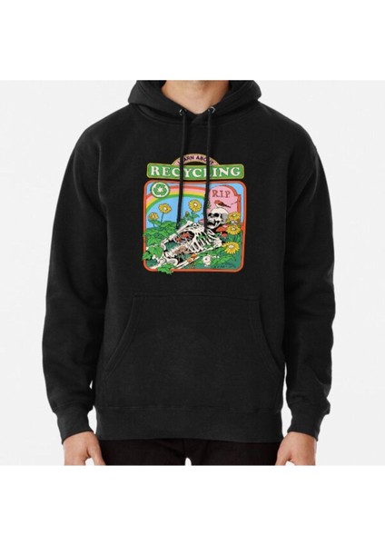 Learn About Recycling Baskılı Sweatshirt