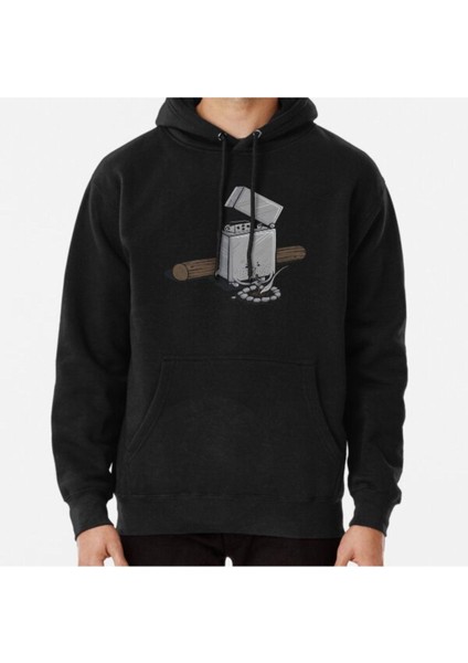 Out Of Fuel Baskılı Sweatshirt